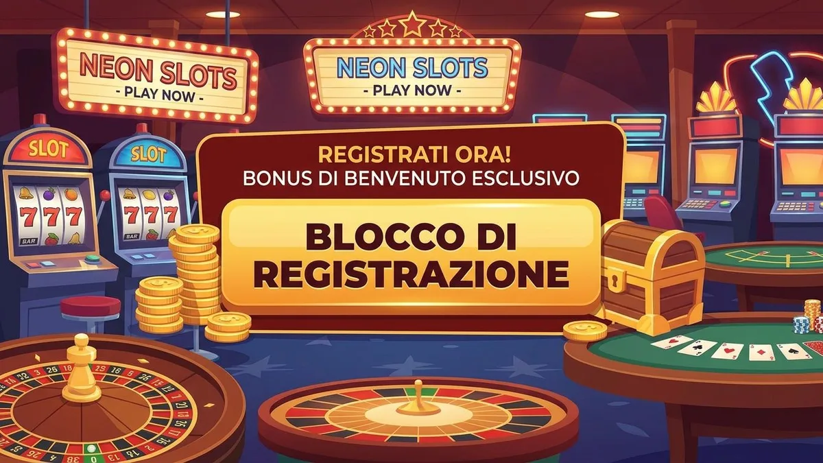 Registrazione con bonus
